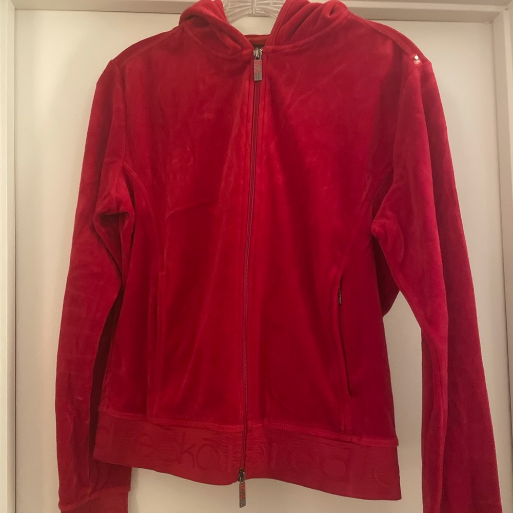 Eckored Velour Jacket